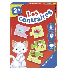 Puzzle duo : Les contraires - Ravensburger