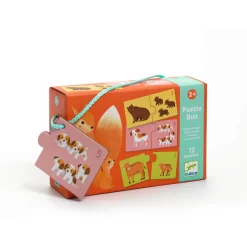 Puzzle Duo Bébés animaux - Djeco