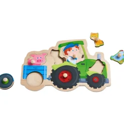 Puzzle Jolie balade en tracteur - Haba