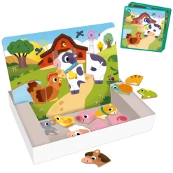 Puzzle magnétique : Ferme - Goula