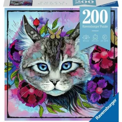 Puzzle Moment 200 pièces : Œil de chat - Ravensburger