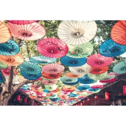 Puzzle Moment 200 pièces : Parapluies - Ravensburger