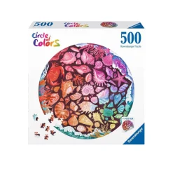 Puzzle rond 500 pièces : Coquillages (Circle of Colors) - Ravensburger