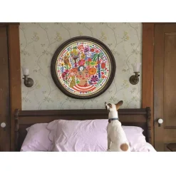 Puzzle rond 500 pièces : Positivité - Eeboo