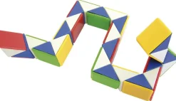 Puzzle serpent avec éléments triangulaires, L=40 cm - Eduplay