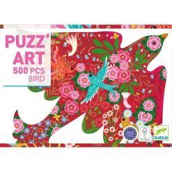 Puzzle Silhouette 500 pièces : Bird - Djeco