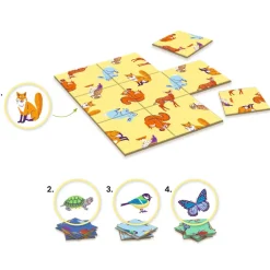 Puzzle Sologic : Impossiblo - Animo - Djeco