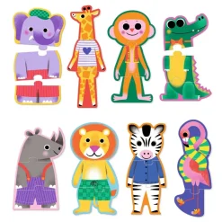 Puzzle Trio - Savana - jeux éducatifs - Djeco