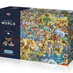 Puzzles 1000 pièces : Maria Rabinki : Monde merveilleux - Gibsons