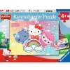 Puzzles 2 x 24 pièces : Hello Kitty - Ravensburger