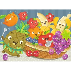 Puzzles 2 x 24 pièces : Les petits fruits et légumes - Ravensburger