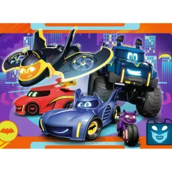 Puzzles 2 x 24 pièces : Prêt pour l'action, Batwheels - Ravensburger