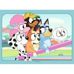 Puzzles 2 x 12 pièces : S'amuser avec Bluey - Ravensburger