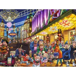 Puzzles 2 x1000 pièces : Wasgij Destiny 20 Fantômes de Noel - Diset