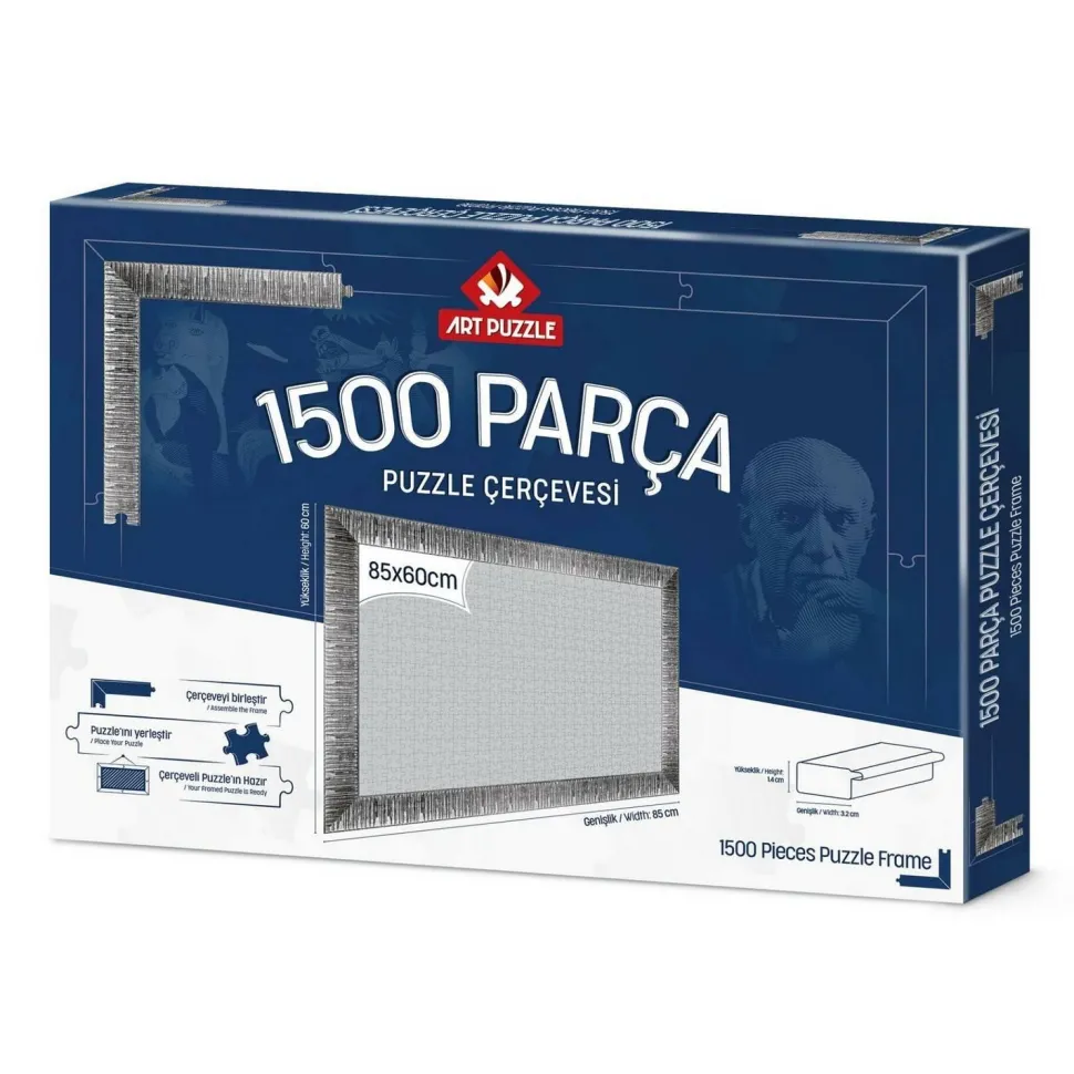 Puzzles Cadre 1500 pièces : Argent - Art Puzzle