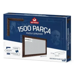 Puzzles Cadre 1500 pièces : Marron - Art Puzzle
