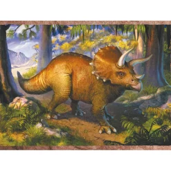 Puzzles de 35 à 70 pièces : 4 puzzles : Dinosaures intéressants - Trefl