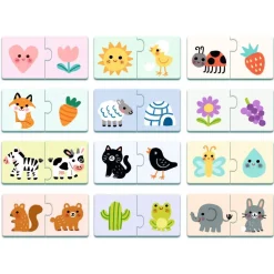 Puzzles Duo -Couleurs - Djeco