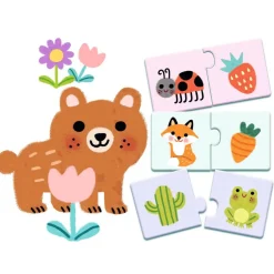 Puzzles Duo -Couleurs - Djeco