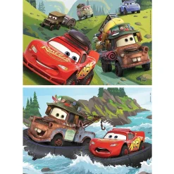 Puzzles en bois 2 x 25 pièces : Cars - Educa