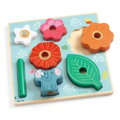 PUZZLES RELIEF : Puzz & Stack Happy - Djeco