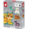 Puzzles évolutifs de 2 à 6 pièces : Animaux - Partenariat WWF® - Janod