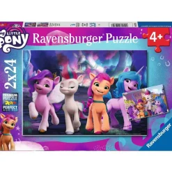 Puzzles 2x24 pièces : My Little Pony : Amitié entre poneys - Ravensburger