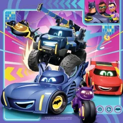 Puzzles 3x49 pièces : Appel à tous les Batwheels ! - Ravensburger
