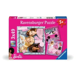 Puzzles 3x49 pièces : Barbie : Inspire le monde ! - Ravensburger