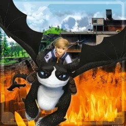 Puzzles 3x49 pièces : Dragons : les neuf royaumes - Ravensburger