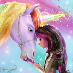 Puzzles 3x49 pièces : Magie et amitié - L'école des licornes - Ravensburger