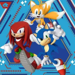 Puzzles 3x49 pièces : Sonic - Ravensburger