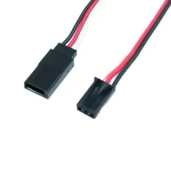 Rallonge Futaba 22AWG (0.64mm diam - 0.326mm2 sect) - 45cm - (1 pc) - Gforce