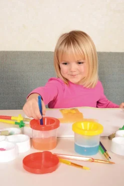 Récipient à pinceaux, set de 10 - Eduplay