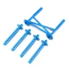 Rear Body Support and Body Posts Bleu - LMT - Losi - Losi - TLR