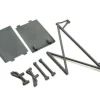Rear Tower Support,X-Bar,Mud Guards,Gray - Rock Rey - Losi - Losi - TLR