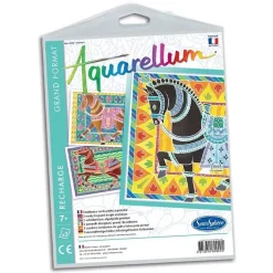 Recharge Aquarellum - Chevaux - Sentosphère