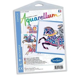 Recharge Aquarellum Junior : Chevaliers - Sentosphère