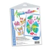 Recharge Aquarellum Junior : Papillons et Fleurs - Sentosphère