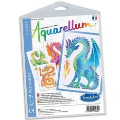 Recharge Aquarellum Junior : Dragons - Sentosphère