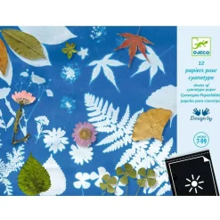 Recharge pour coffret Cyanotype : Papier pour Cyanotype - Djeco