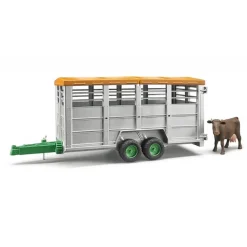 Remorque bétaillère avec vache - Bruder