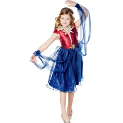 Robe enfant Captain Marvel - RueDeLaFete