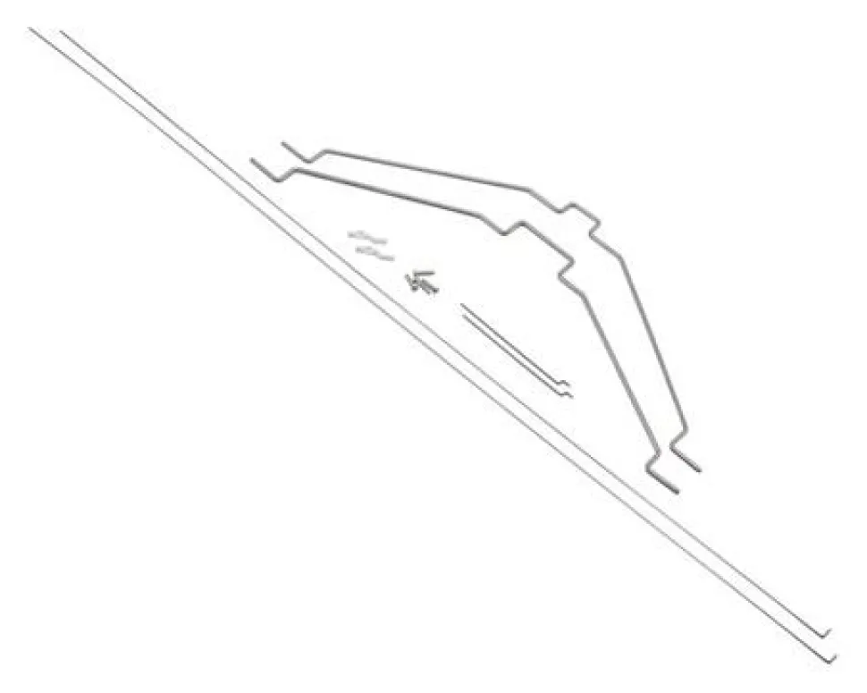 Rod/Wire Set - 1.2m Clipped Cub - E-flite - E-flite