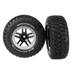 Roues Avant Montees Collees Bf Goodrich Pour 4X2 Uniquement (2) - Traxxas