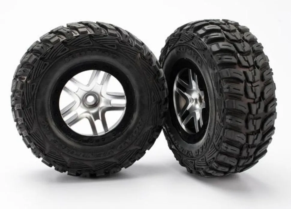 Roues Avant Montees Collees Kumho Ultra Soft 4X2 Uniquement (2) - Traxxas