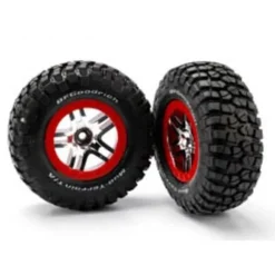 Roues Avant Montees Collees Ultra Soft Bf Goodrich 4X2 Uniquement (2) - Traxxas