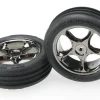 Roues Avant Montees Medium Alias 2.2 Pour Bandit (2) - Traxxas