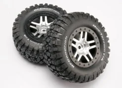 Roues Montees Collees Bf Goodrich Pour 4X4 Av/Arr-4X2 Arriere (2) - Traxxas