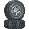 Roues Montees Collees Kumho Pour 4X4 Avant/Arriere -4X2 Arriere - Traxxas